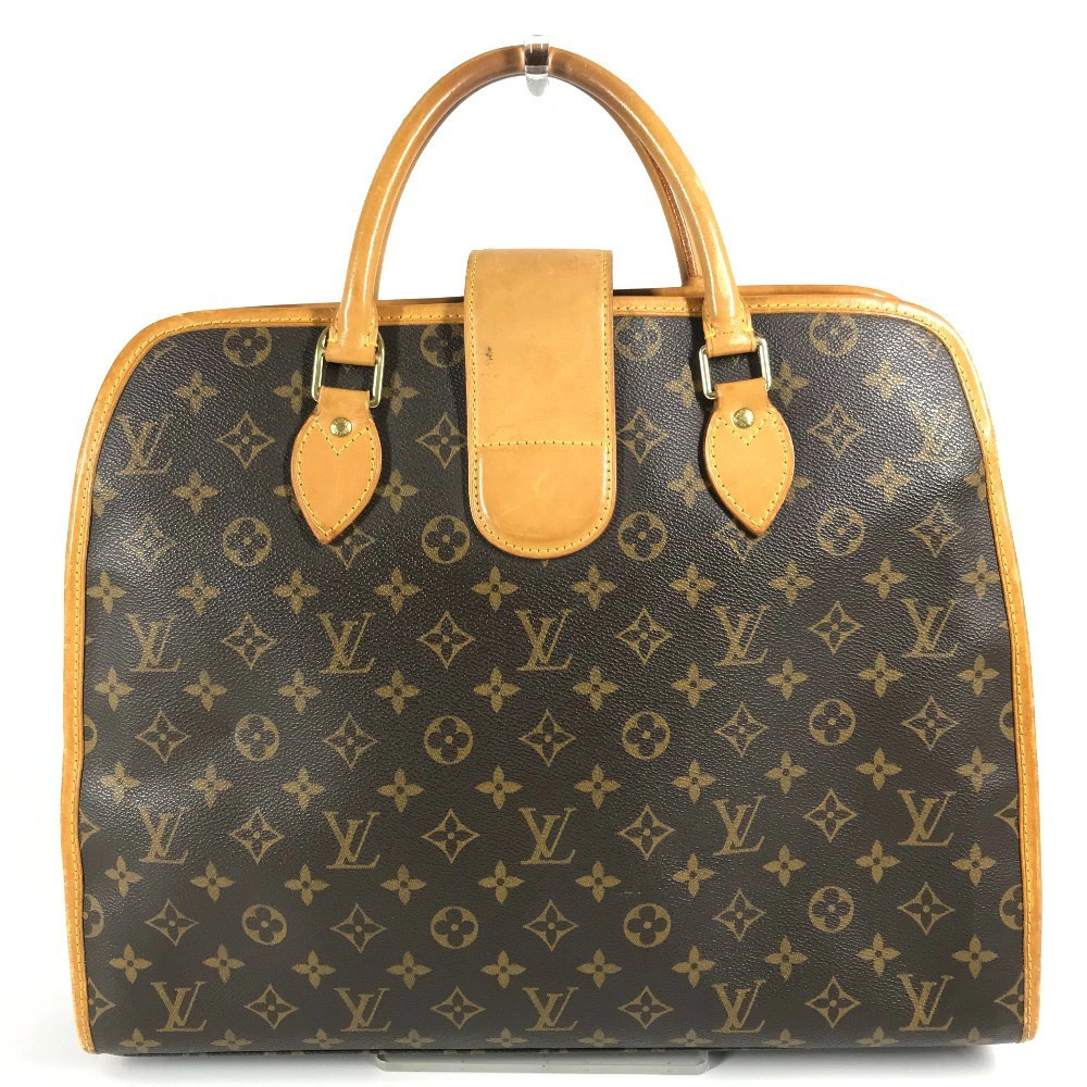Louis Vuitton Brown Handbag Rivoli Bag Monogram Canvas Business